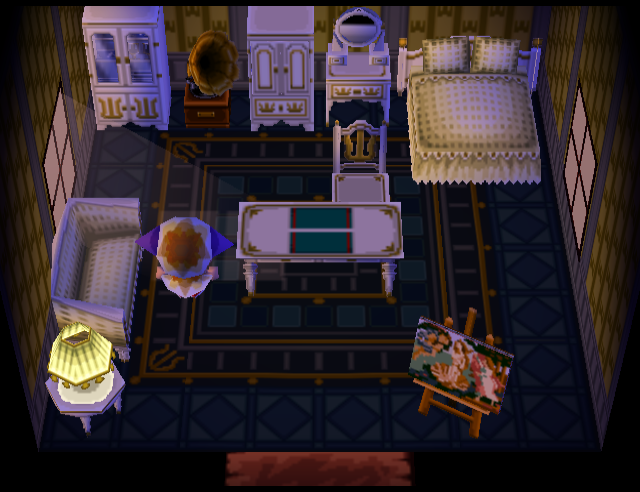 Animal Crossing Hugo Casa Interior