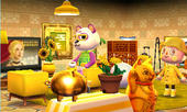 Animal Crossing: Happy Home Designer Pinky House Interior