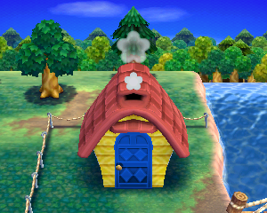 Animal Crossing: Happy Home Designer Pompom House Exterior