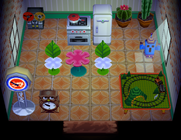 Animal Crossing Pompom House Interior