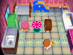 Animal Crossing: Wild World Pompom House Interior