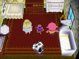 Animal Crossing: Wild World Isolde Haus Innere