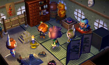 Animal Crossing: Happy Home Designer Bertram Haus Innere