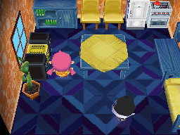 Animal Crossing: Wild World Punchy House Interior