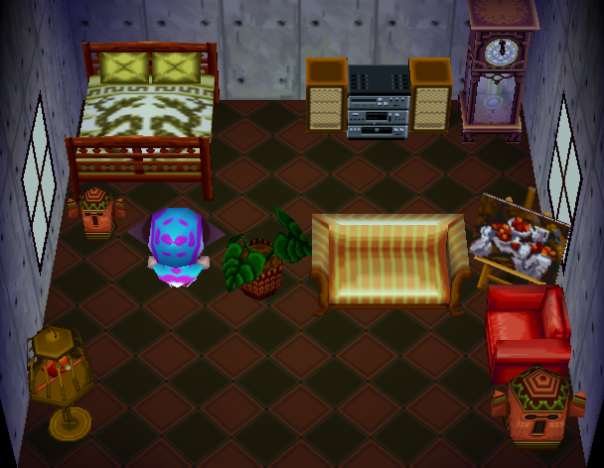Animal Crossing Wanda Casa Interior