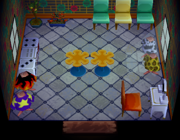 Animal Crossing Rhoda Casa Interieur