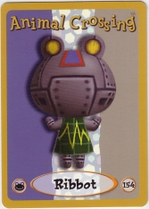 Ribbot e-card Front