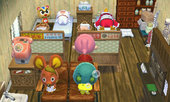 Animal Crossing: Happy Home Designer Ricky House Interior