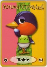 Robin e-card Front