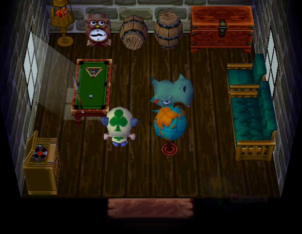 Animal Crossing Roco Casa Interior