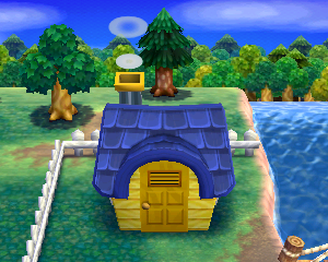 Animal Crossing: Happy Home Designer Родео жилой дом внешний вид