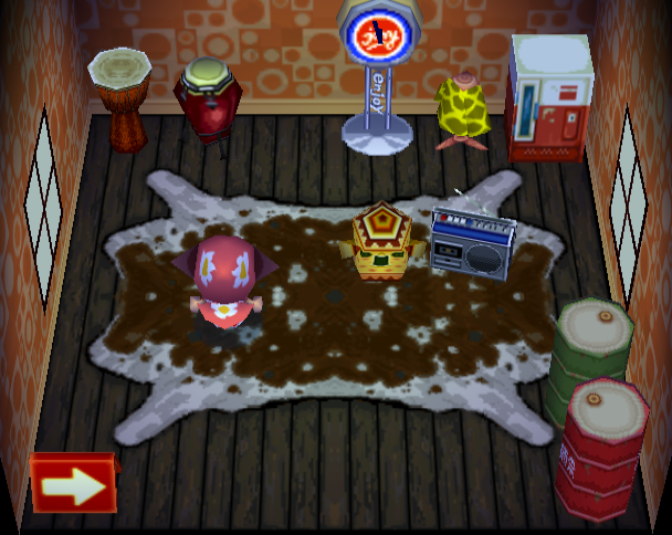 Animal Crossing Rosie House Interior