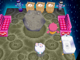 Animal Crossing: Wild World Rubí Casa Interior