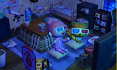 Animal Crossing: Happy Home Designer Sheldon House Interior