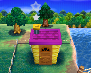 Animal Crossing: Happy Home Designer Shep House Exterior