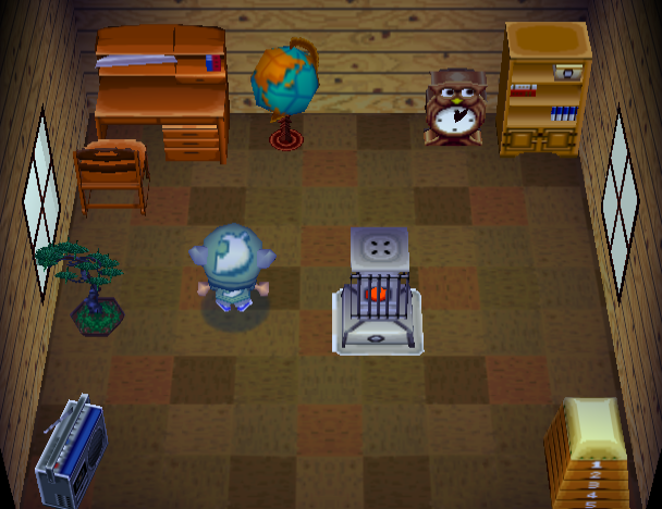 Animal Crossing Shinabiru Casa Interior