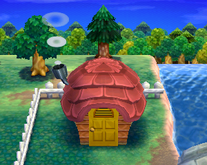 Animal Crossing: Happy Home Designer Snake House Exterior