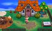 Animal Crossing: Happy Home Designer Солей жилой дом Интерьер