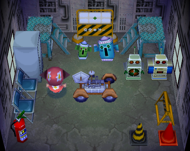 Animal Crossing Спрокет жилой дом Интерьер