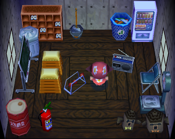 Animal Crossing Micifuz Casa Interior