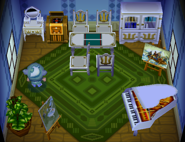 Animal Crossing Sylvana House Interior