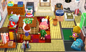 Animal Crossing: Happy Home Designer Tank House Interior