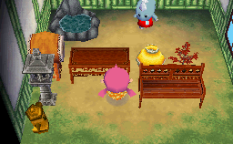 Animal Crossing: Wild World Aníbal Casa Interior