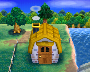 Animal Crossing: Happy Home Designer Teddy House Exterior