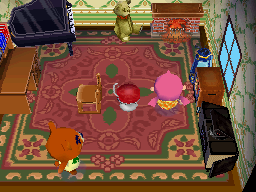Animal Crossing: Wild World Teddy House Interior