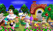 Animal Crossing: Happy Home Designer Tia House Interior