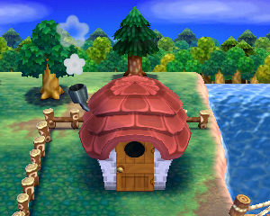 Animal Crossing: Happy Home Designer Tia House Exterior