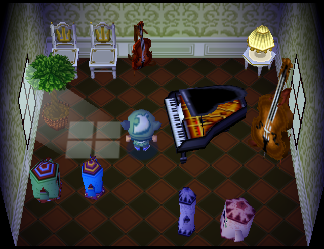 Animal Crossing Tiara House Interior