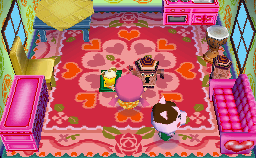 Animal Crossing: Wild World Trufas Casa Interior