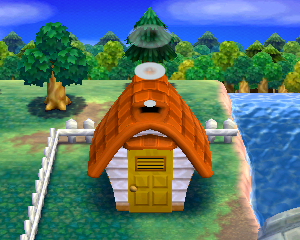 Animal Crossing: Happy Home Designer Tucker House Exterior