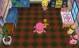 Animal Crossing: Wild World Tití Casa Interior