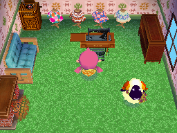Animal Crossing: Wild World Vesta House Interior