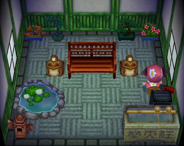 Animal Crossing Saponcio Casa Interior
