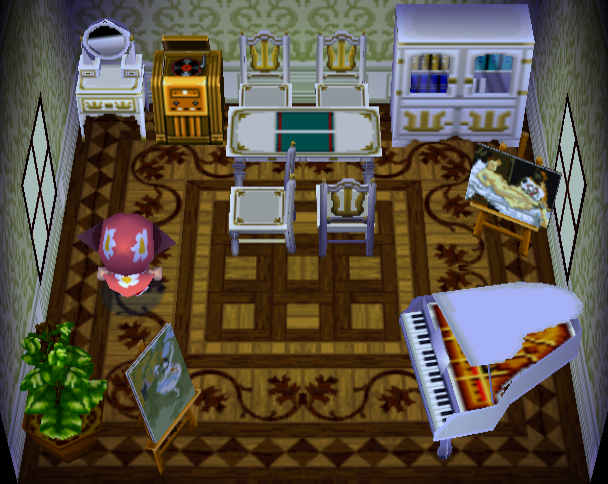 Animal Crossing Yuka House Interior