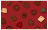 초콜릿 카드