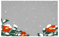 겨울 동백꽃 카드