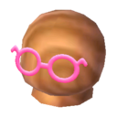 (Eng) pink glasses