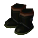 (Eng) black rain boots