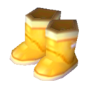 (Eng) yellow rain boots