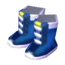(Eng) blue wrestling shoes