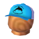 하늘색 야구 모자