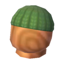 (Eng) green knit hat