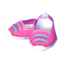 p. scarpe sport rosa