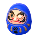 daruma gigante Azul