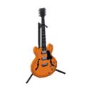 guitarra eléctrica Naranja mandarina