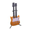 guitarra dob. mástil Naranja cítrico